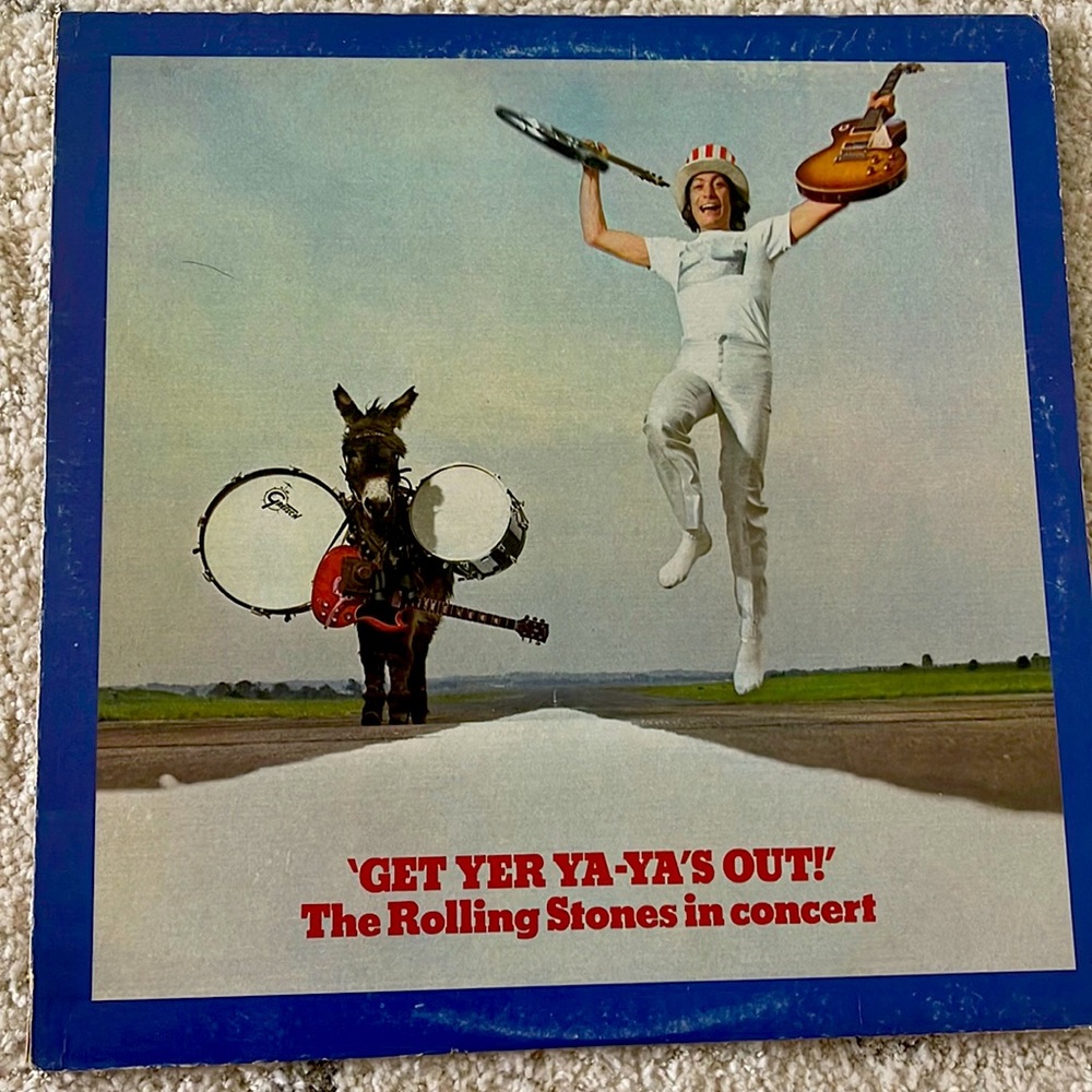 The Rolling Stones in concert vinyl